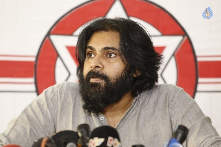 Pawan Kalyan Political Press Meet Photos - 29 / 40 photos