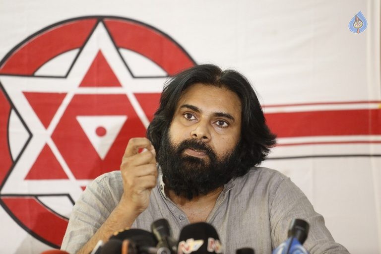 Pawan Kalyan Political Press Meet Photos - 38 / 40 photos