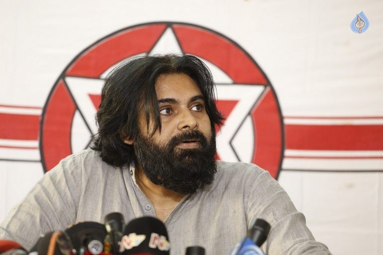 Pawan Kalyan Political Press Meet Photos - 39 / 40 photos