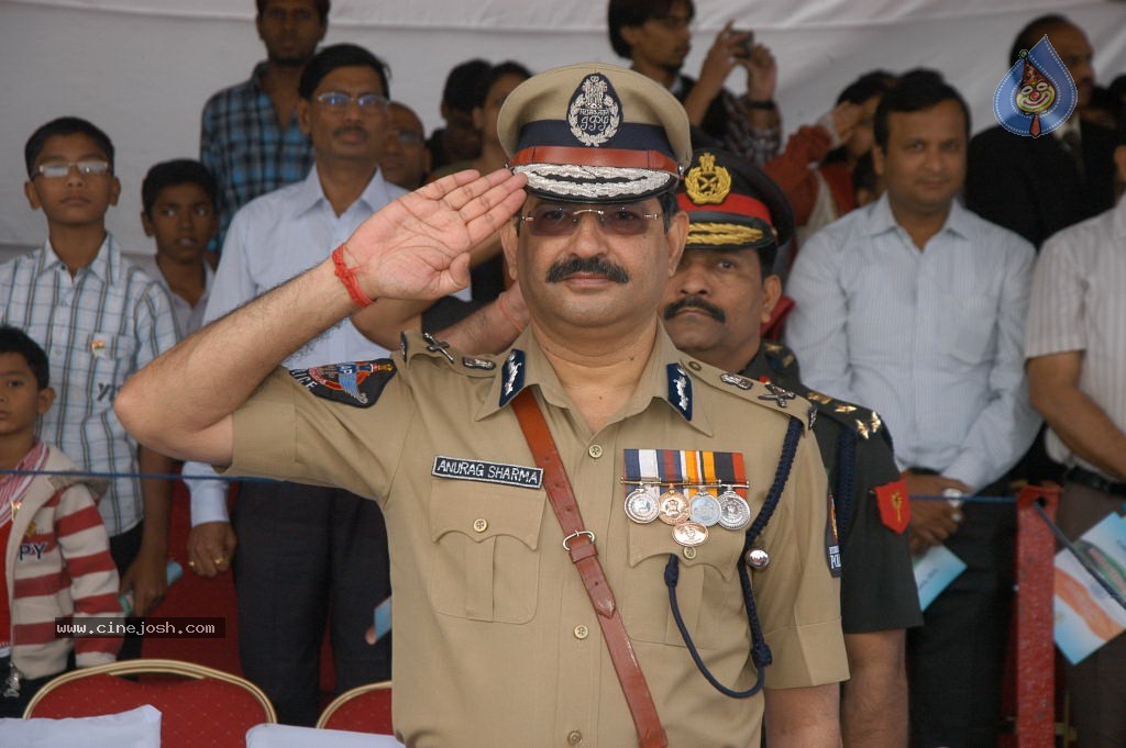 Republic Day Flag Hoisting Photos - 79 / 93 photos