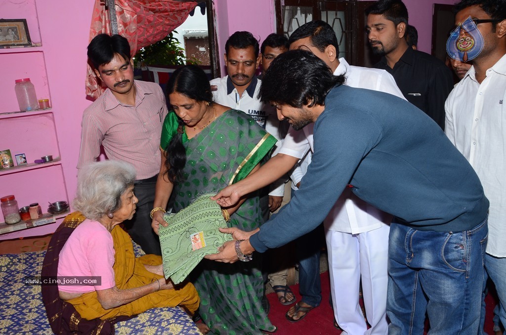 Sairam Shankar at Sri Shirdi Sai Old Age Home - 2 / 10 photos