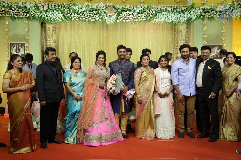 Shanthnu - Keerthi Wedding Reception Photos - 2 / 29 photos