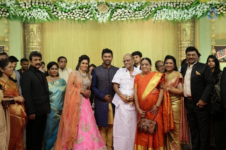 Shanthnu - Keerthi Wedding Reception Photos - 3 / 29 photos