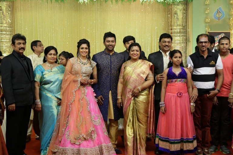 Shanthnu - Keerthi Wedding Reception Photos - 13 / 29 photos