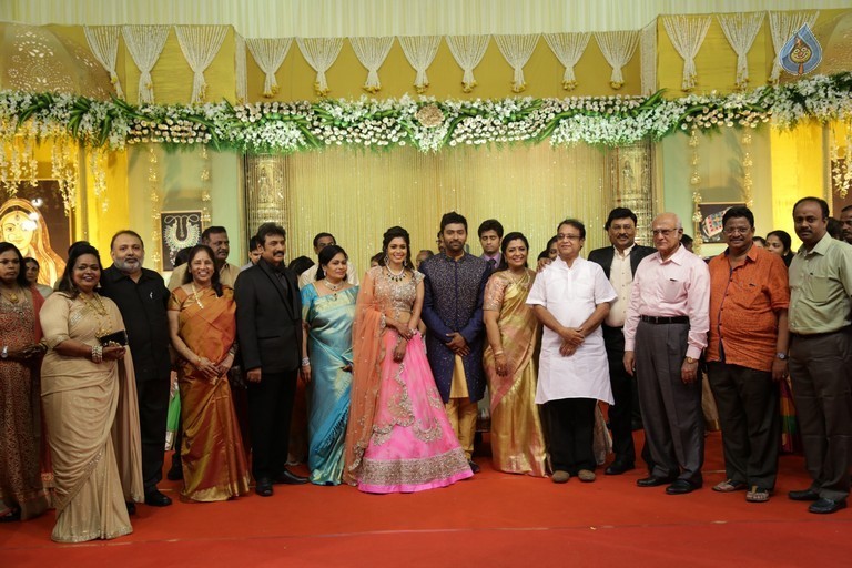 Shanthnu - Keerthi Wedding Reception Photos - 16 / 29 photos