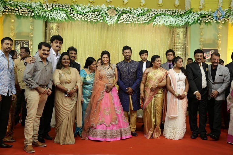 Shanthnu - Keerthi Wedding Reception Photos - 19 / 29 photos