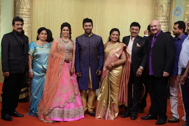 Shanthnu - Keerthi Wedding Reception Photos - 24 / 29 photos