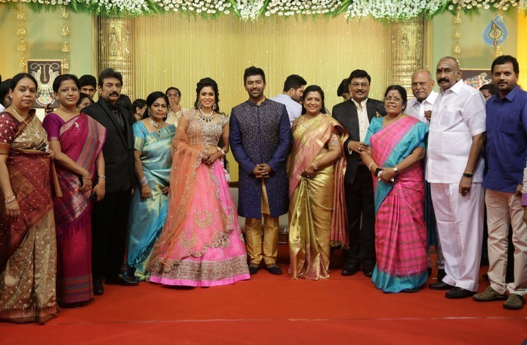 Shanthnu - Keerthi Wedding Reception Photos - 25 / 29 photos