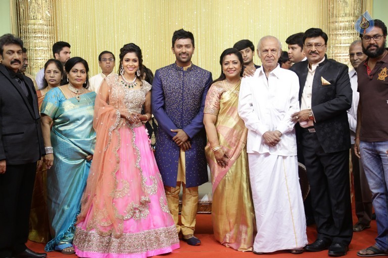 Shanthnu - Keerthi Wedding Reception Photos - 29 / 29 photos