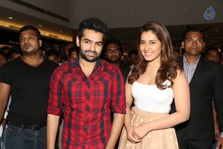 Shivam Film Promotion at Inorbit Mall Hyderabad - 26 / 42 photos