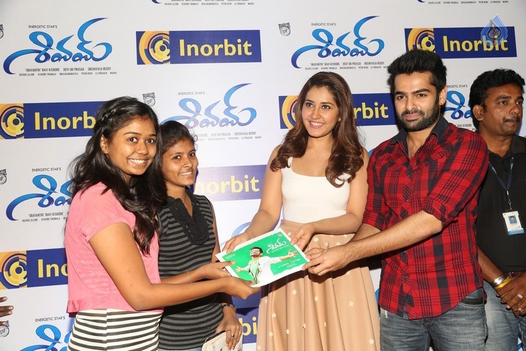 Shivam Film Promotion at Inorbit Mall Hyderabad - 32 / 42 photos