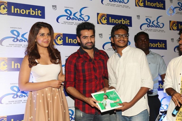 Shivam Film Promotion at Inorbit Mall Hyderabad - 36 / 42 photos