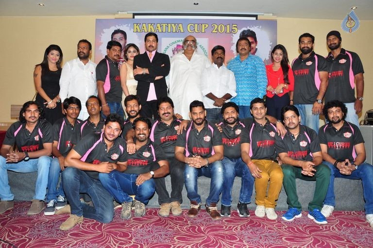 Telangana Stars Cricket Team Dress Launch Photos - 24 / 63 photos