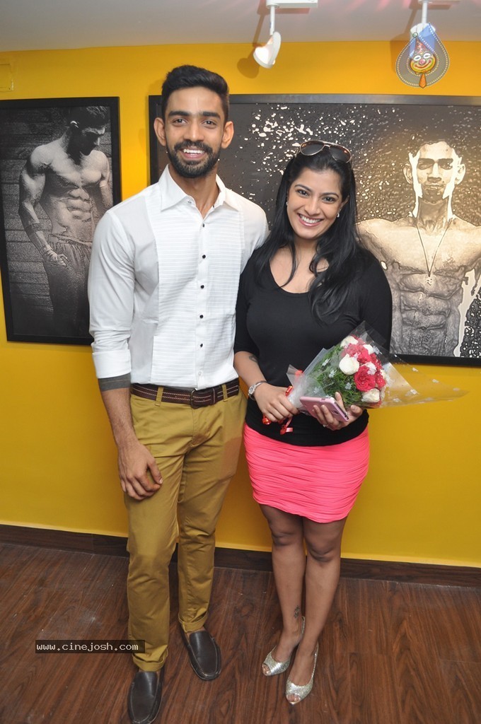 Vikram Inaugurates The Body Studio Gym - 14 / 21 photos