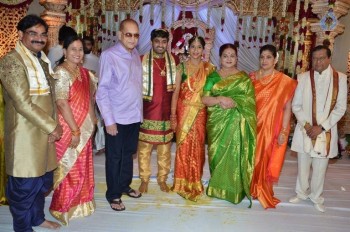 Celebrities at Sri Divya and Sai Nikhilesh Wedding 1 - 23 of 62