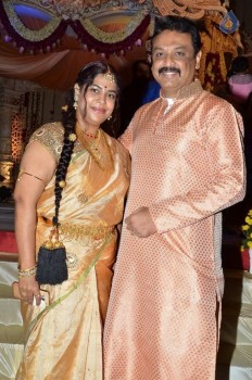 Celebrities at Sri Divya and Sai Nikhilesh Wedding 1 - 44 of 62