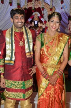 Celebrities at Sri Divya and Sai Nikhilesh Wedding 1 - 47 of 62