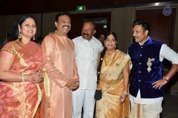 Celebrities at Sri Divya and Sai Nikhilesh Wedding 1 - 49 of 62
