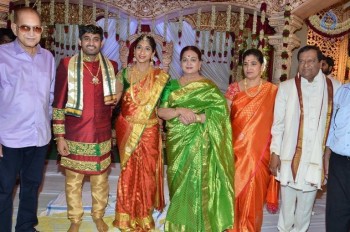 Celebrities at Sri Divya and Sai Nikhilesh Wedding 1 - 53 of 62
