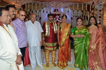 Celebrities at Sri Divya and Sai Nikhilesh Wedding 1 - 59 of 62