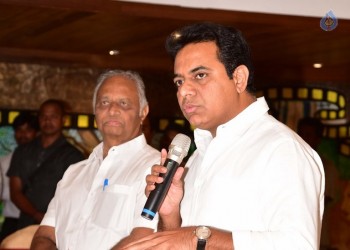 KTR Visits Film Nagar Cultural Centre - 1 of 9