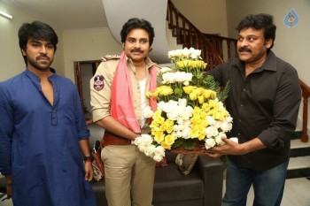 Pawan Kalyan meets Chiranjeevi - 34 of 74