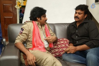 Pawan Kalyan meets Chiranjeevi - 37 of 74