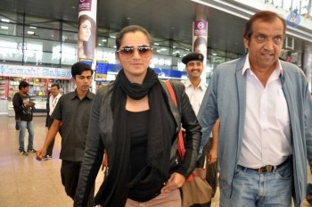 Sania Mirza at RGIA - 4 of 9