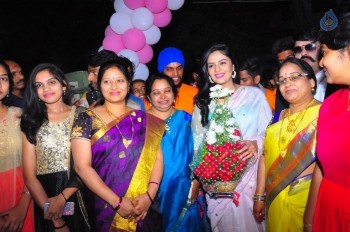 Sreemukhi Launches Manvis Saloon - 17 of 42