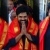 Karthi visits Tirupati along with family