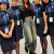 Priyanka poses with airline staff in Odisha before SSMB29 shoot