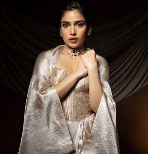 Bhumi Pednekar enjoys Andhra Bhojanam