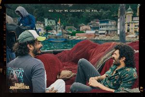 Brand New Working Stills Of VD Rowdy Janardhana Raises Intrigue