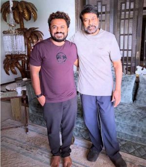 Chiranjeevi picture with Thudarum director Tharun Moorthy