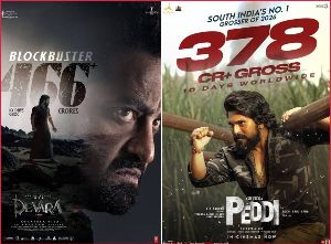 Fan wars over Peddi vs Devara collections