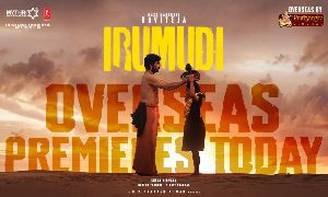 Irumudi Grand Overseas Premieres Today