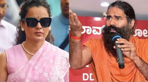 Kangana locks horns with Baba Ramdev