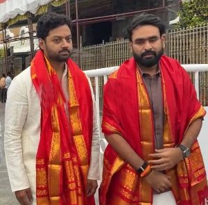 Mokshagna visits Tirumala