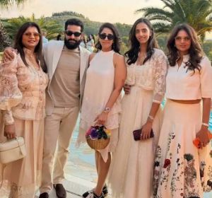 NTR enjoying with Pranathi in Italy