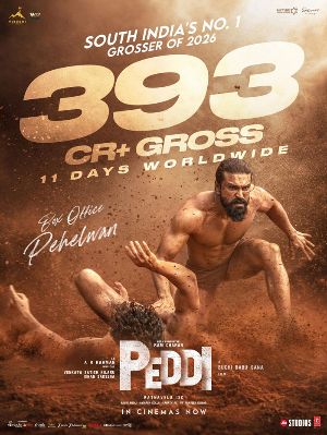 Peddi Box Office Rs 393 Cr In 11 Days Heading For 400 Cr