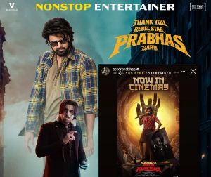 Prabhas hails Korean Kanakaraju