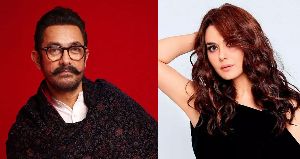 Preity Zinta on rumours about ignoring Aamir Khan