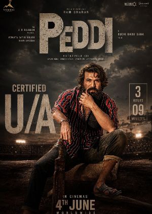 Ram Charan’s Peddi Cleared With UA 16+ And 3 Hour Runtime 