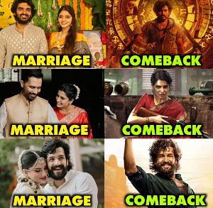 Tollywood Marriage Sentiment Stars Deliver Hits After Wedding