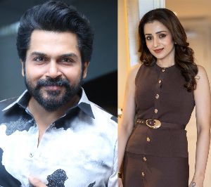 Which hot beauty join Karthi-Mohan Raja project