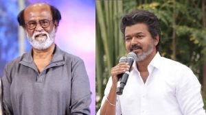 Superstar fans fires on Vijay