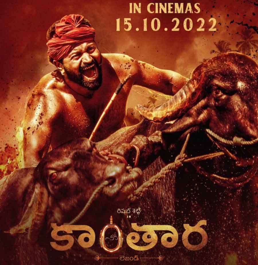 - Rishab Shetty's Resounding Hit “Kantara” in Telugu on OCT 15 -