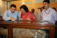 Egyptian mummy in Hyderabad and Inspection