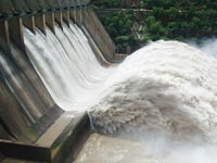 Srisailam water released into sagar