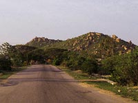 Hyderabad-Srisailam highway